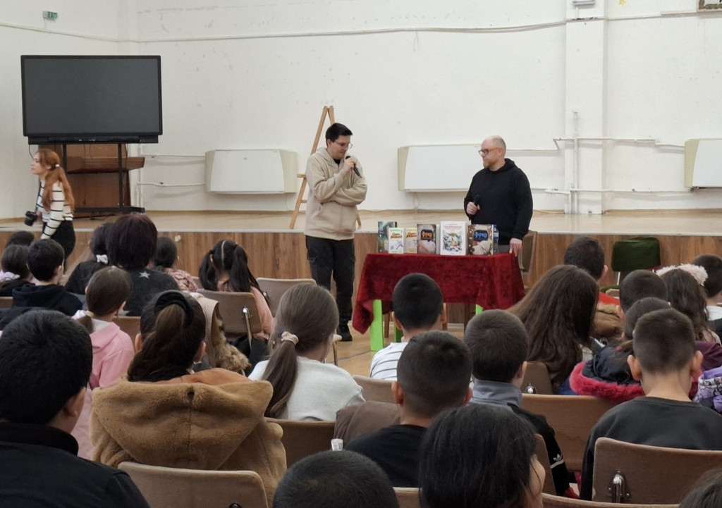 Творческа работилница за деца с писателката Барбара Космовска и художника Марчин Минор